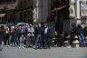 Le foto dell'arrivo del feretro di Andrea Mari in Piazza del Campo